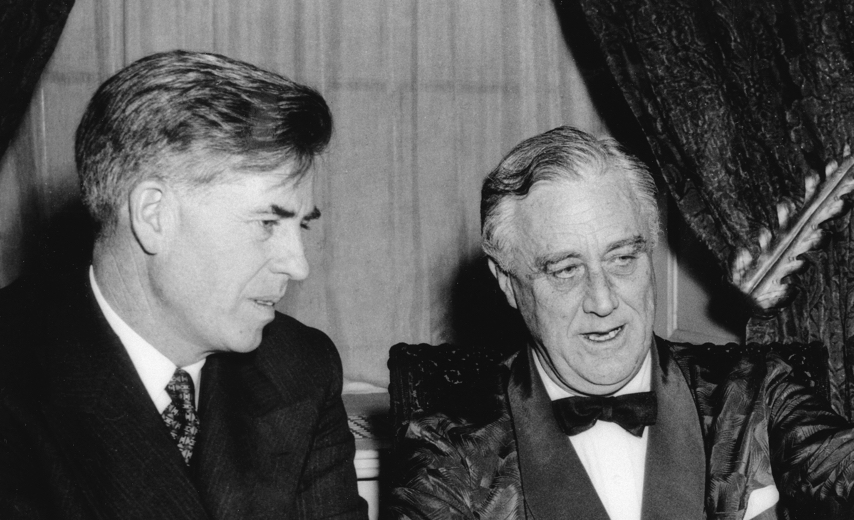 Henry Wallace with President FDR